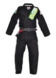 Isami Black BJJ Gi With Patches